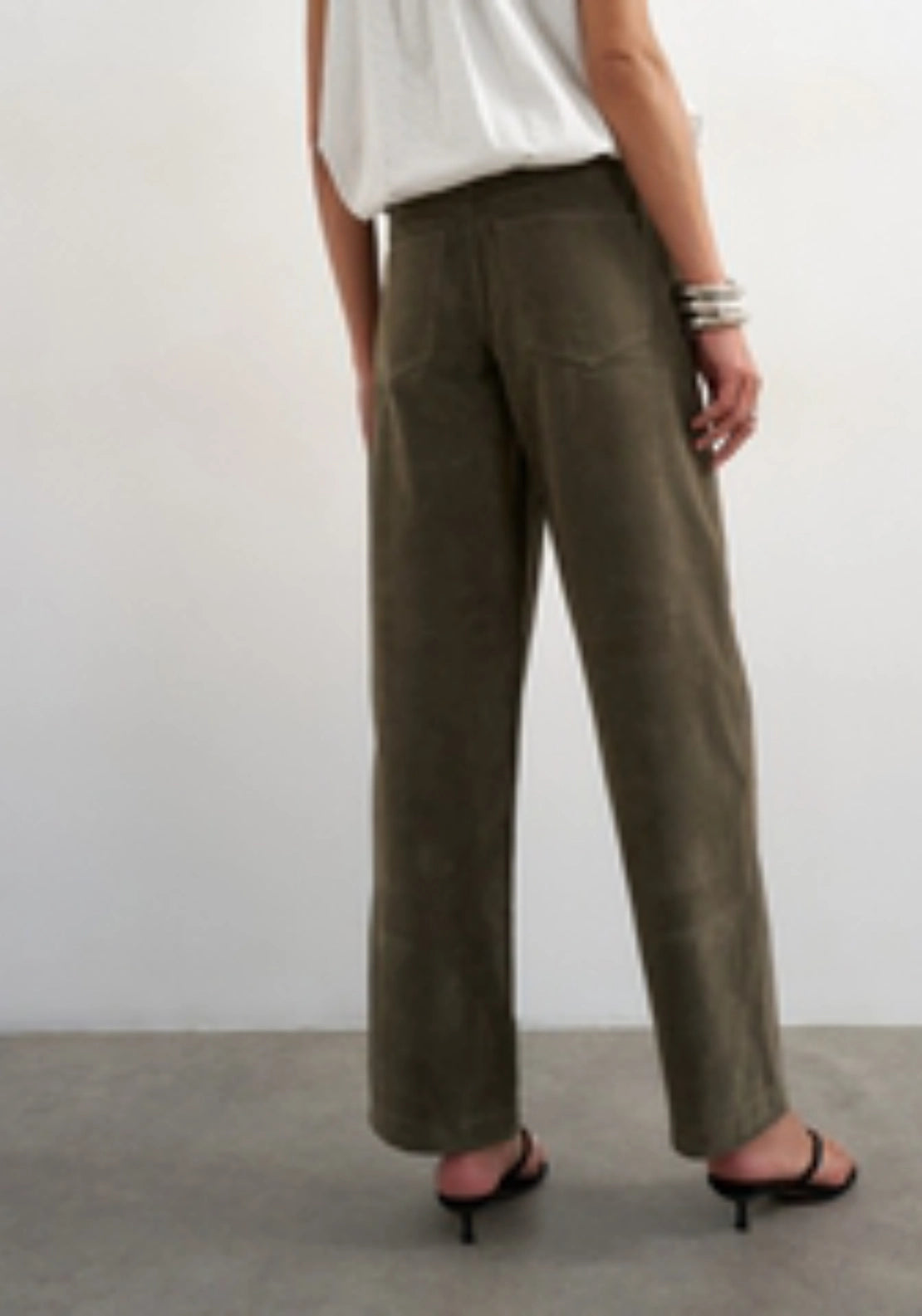 Syna Cinch Trousers - Green