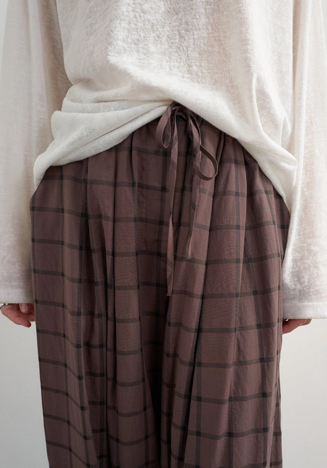 Aksa Balloon Trouser - Cocoa Brown