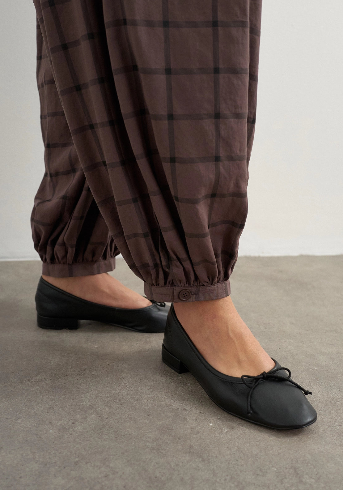 Aksa Balloon Trouser - Cocoa Brown
