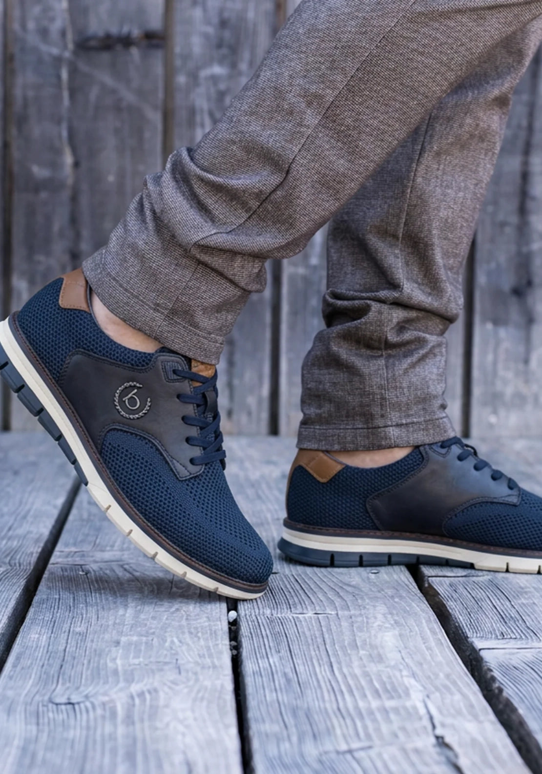 Sandman Mens Shoe - Blue