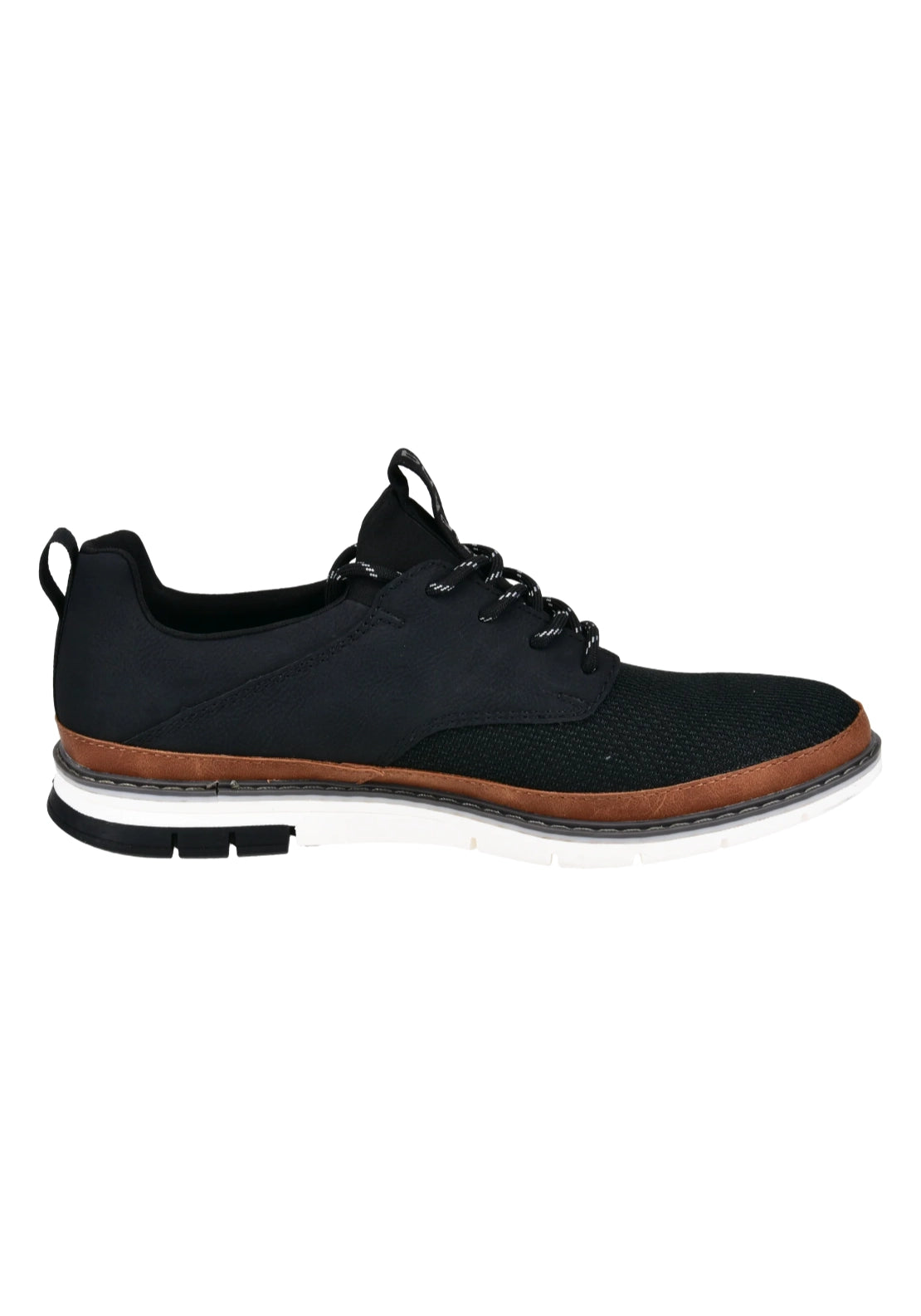 Bugatti Sandman Mens Shoe - Black 4 Shaws Department Stores
