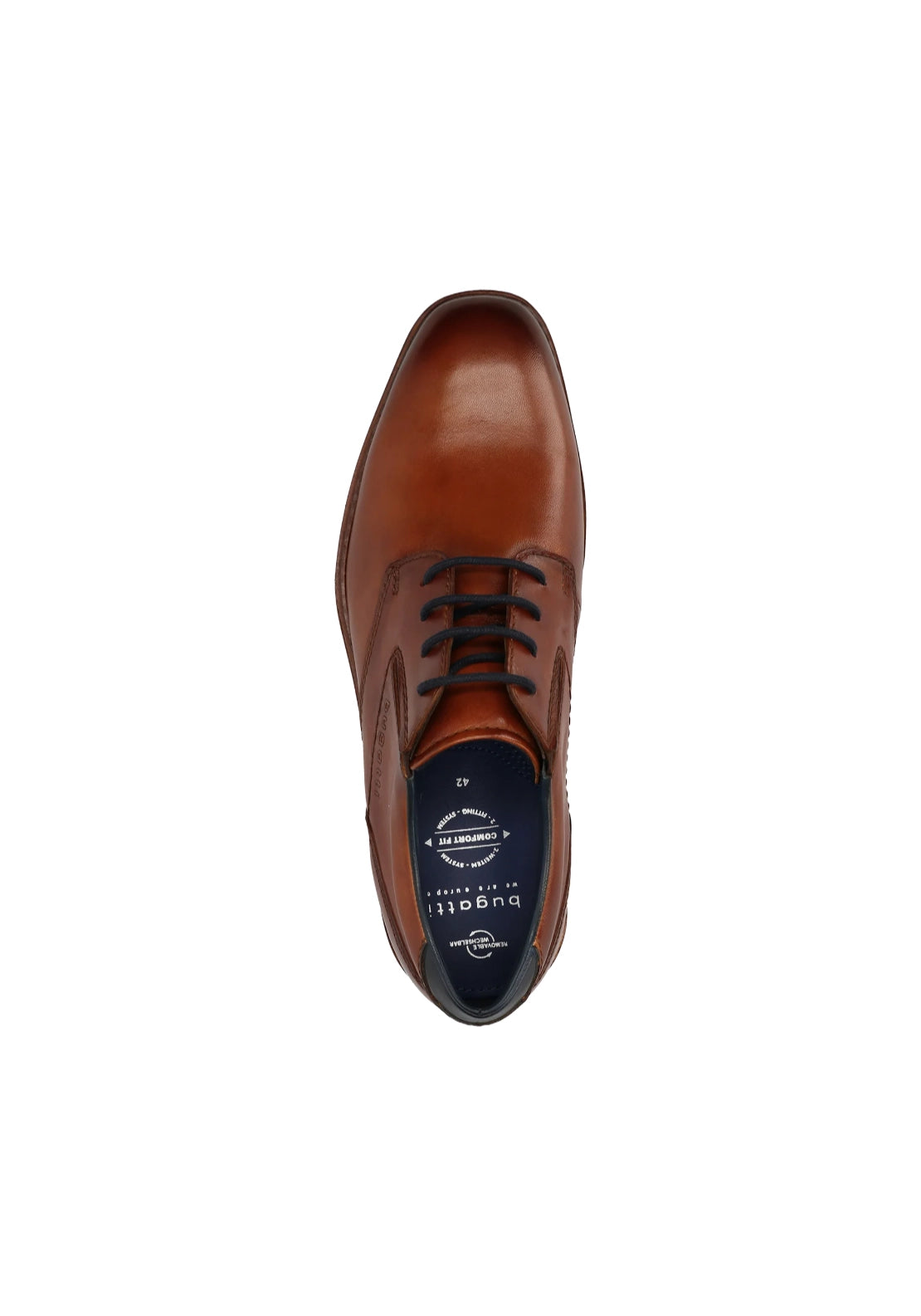 Bugatti Maik Exko Formal Shoes - Brown 6 Shaws Department Stores