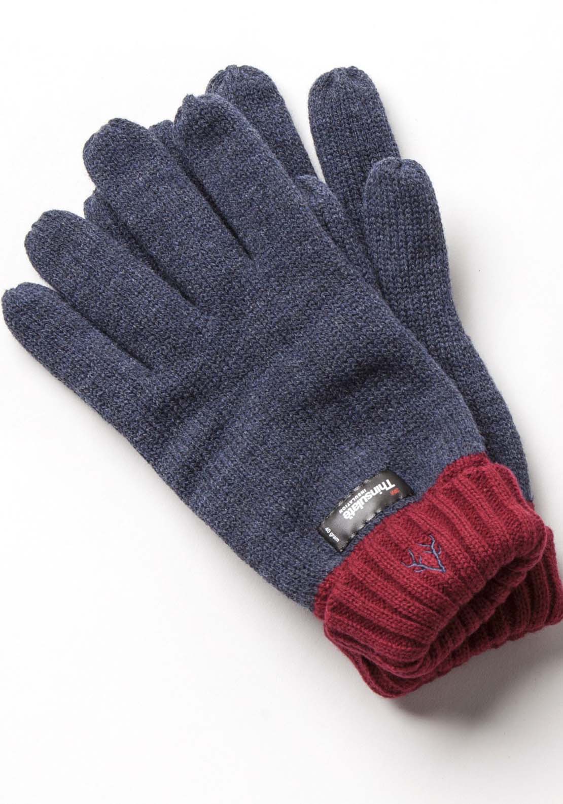 Vedoneire Mens Thinsulate Gloves - Denim 1 Shaws Department Stores