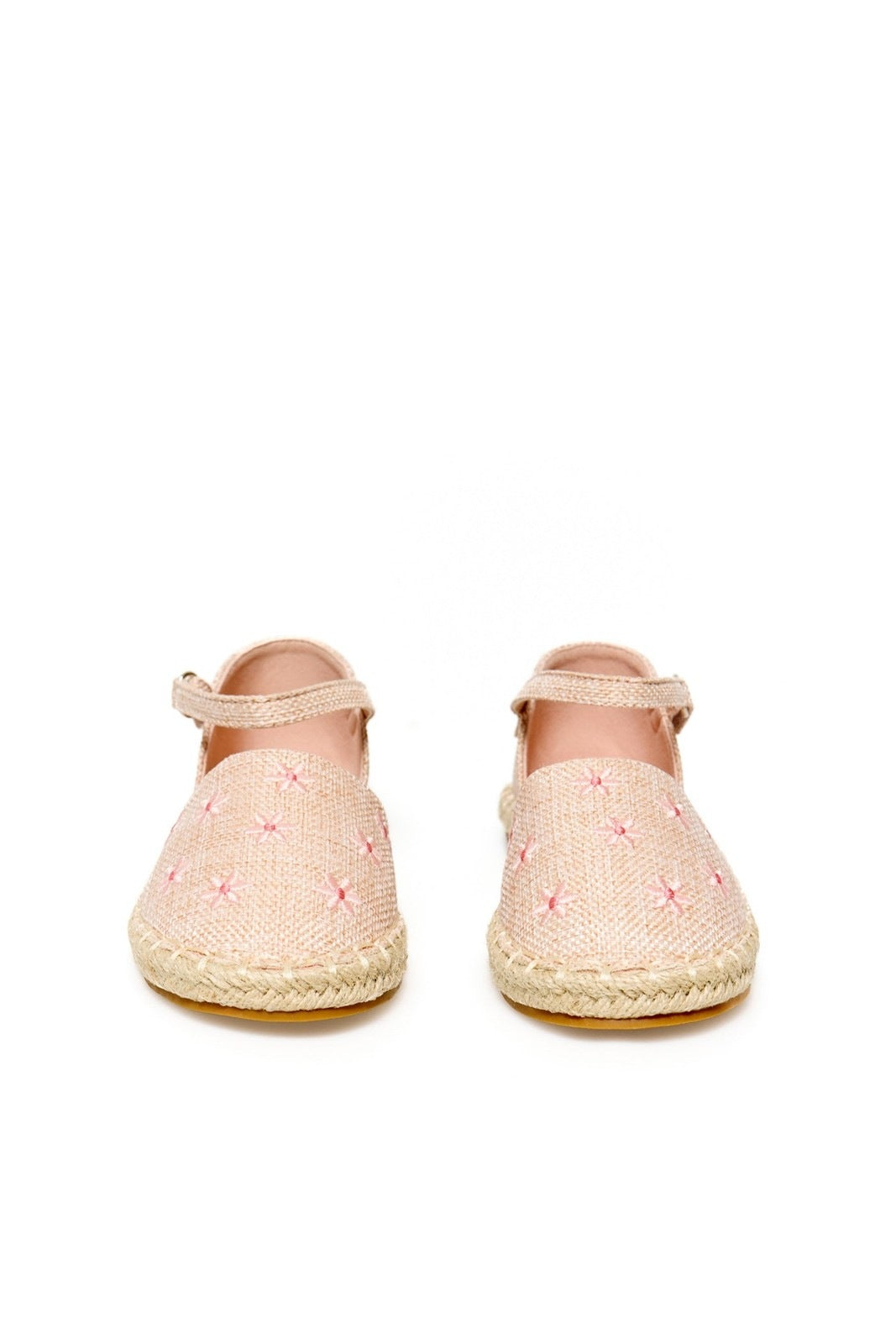 Sfera Embroidered espadrilles - Pink 1 Shaws Department Stores