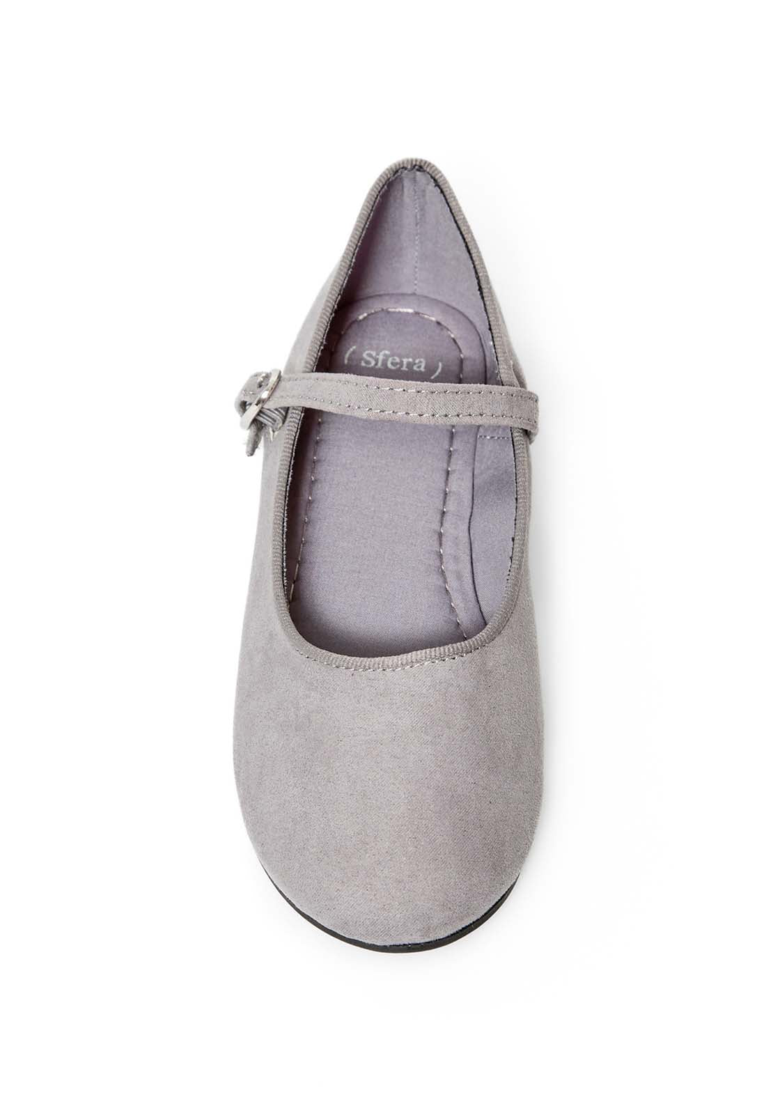 Basic Mary Janes - Grey