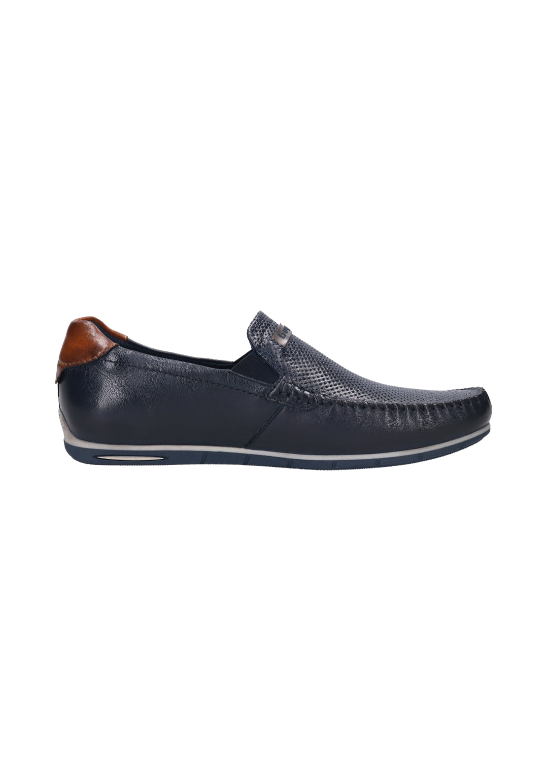 Bugatti Chesley Shoe - Blue 2 Shaws Department Stores