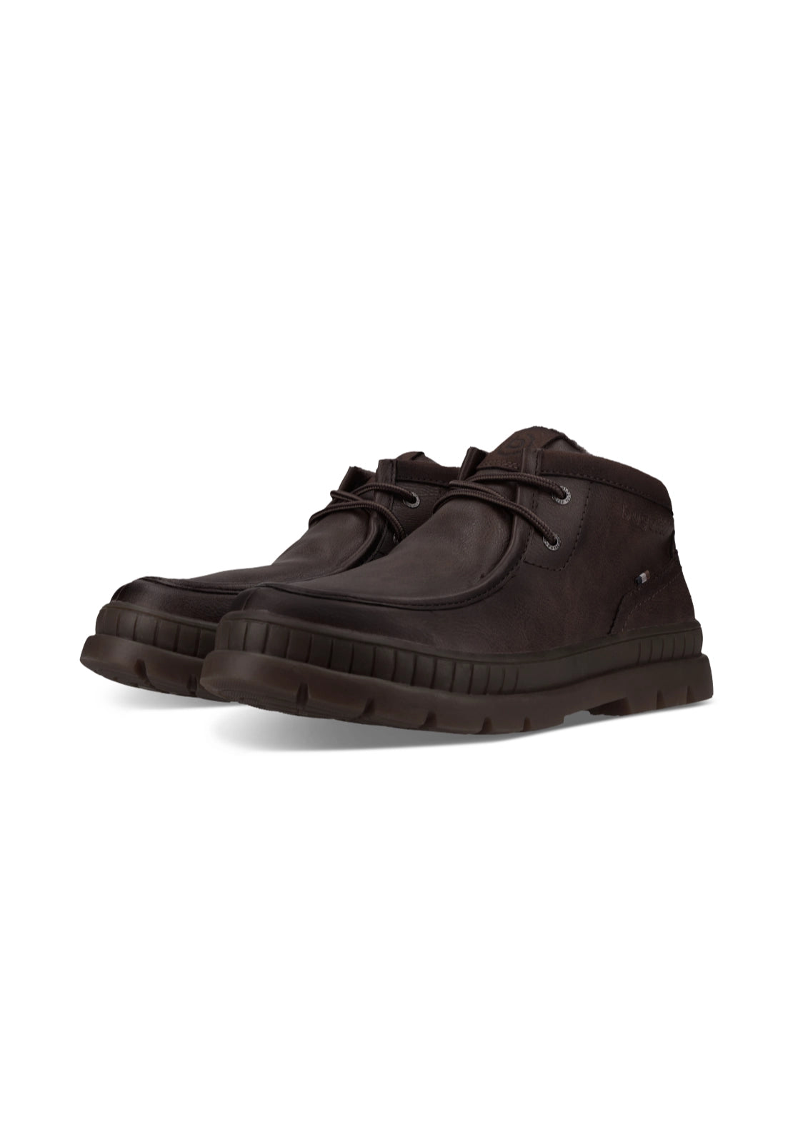 Bugatti Pallario Lace Up Boots - Dark Brown 4 Shaws Department Stores