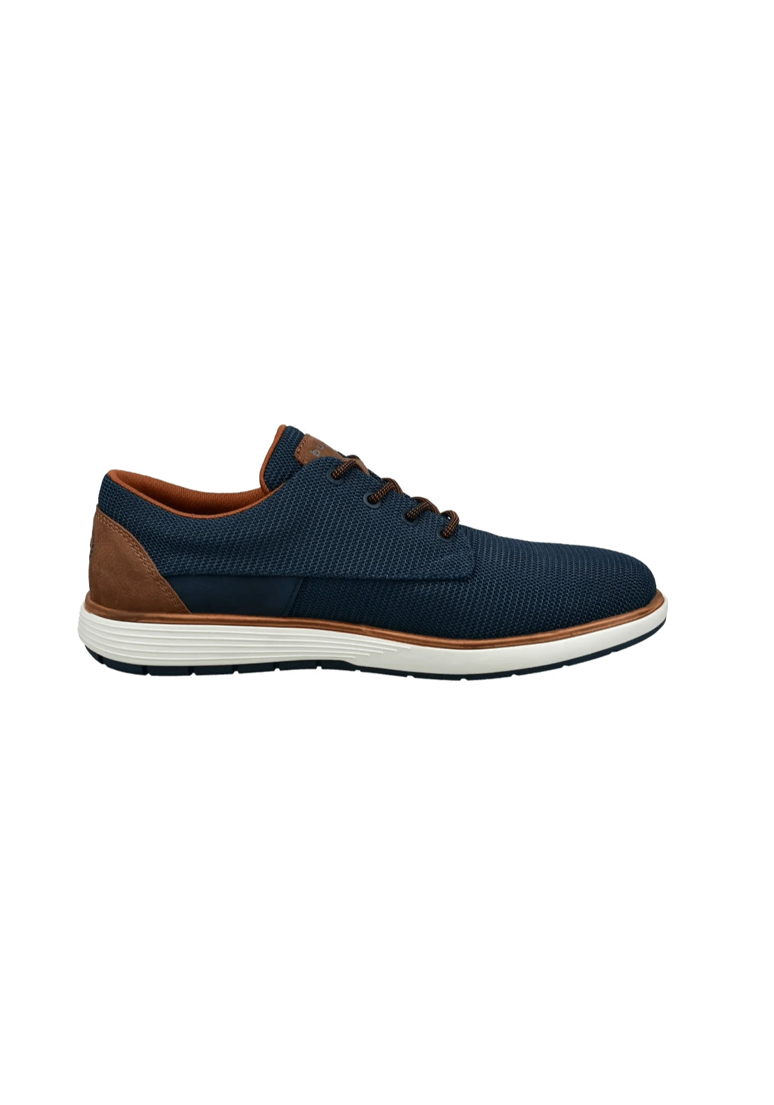 Bugatti Functional Lace Up Shoes - Blue 2 Shaws Department Stores