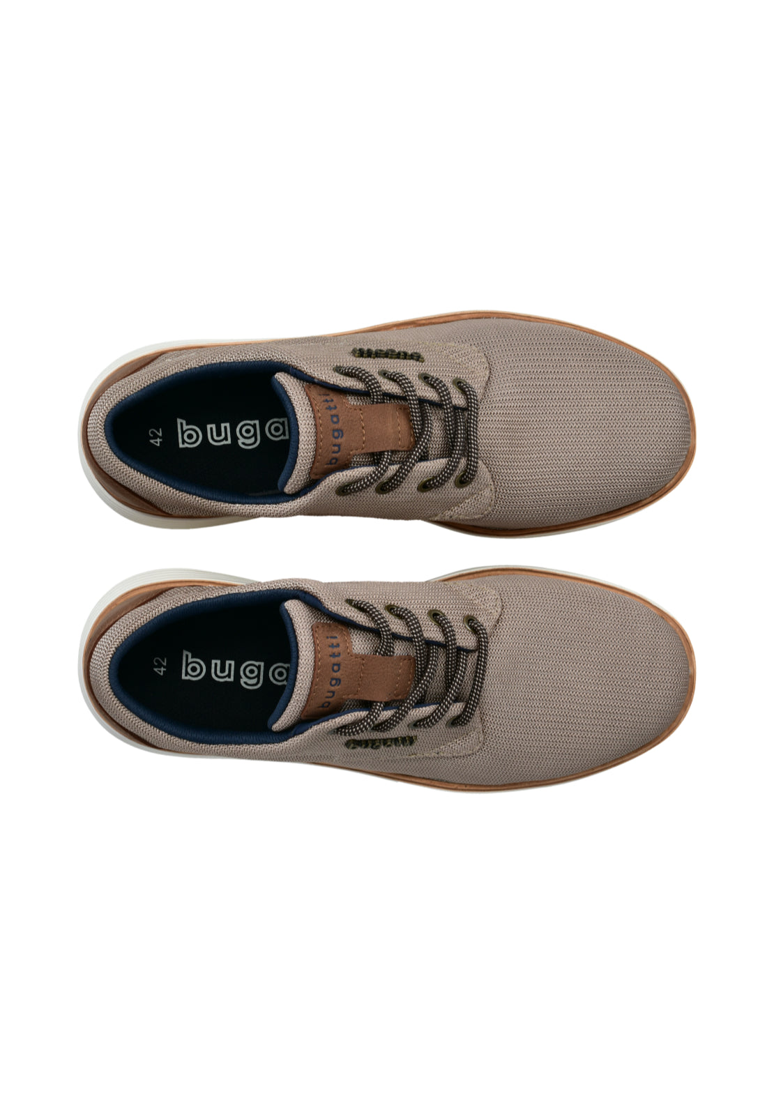 Bugatti Lace-Up - Beige 6 Shaws Department Stores