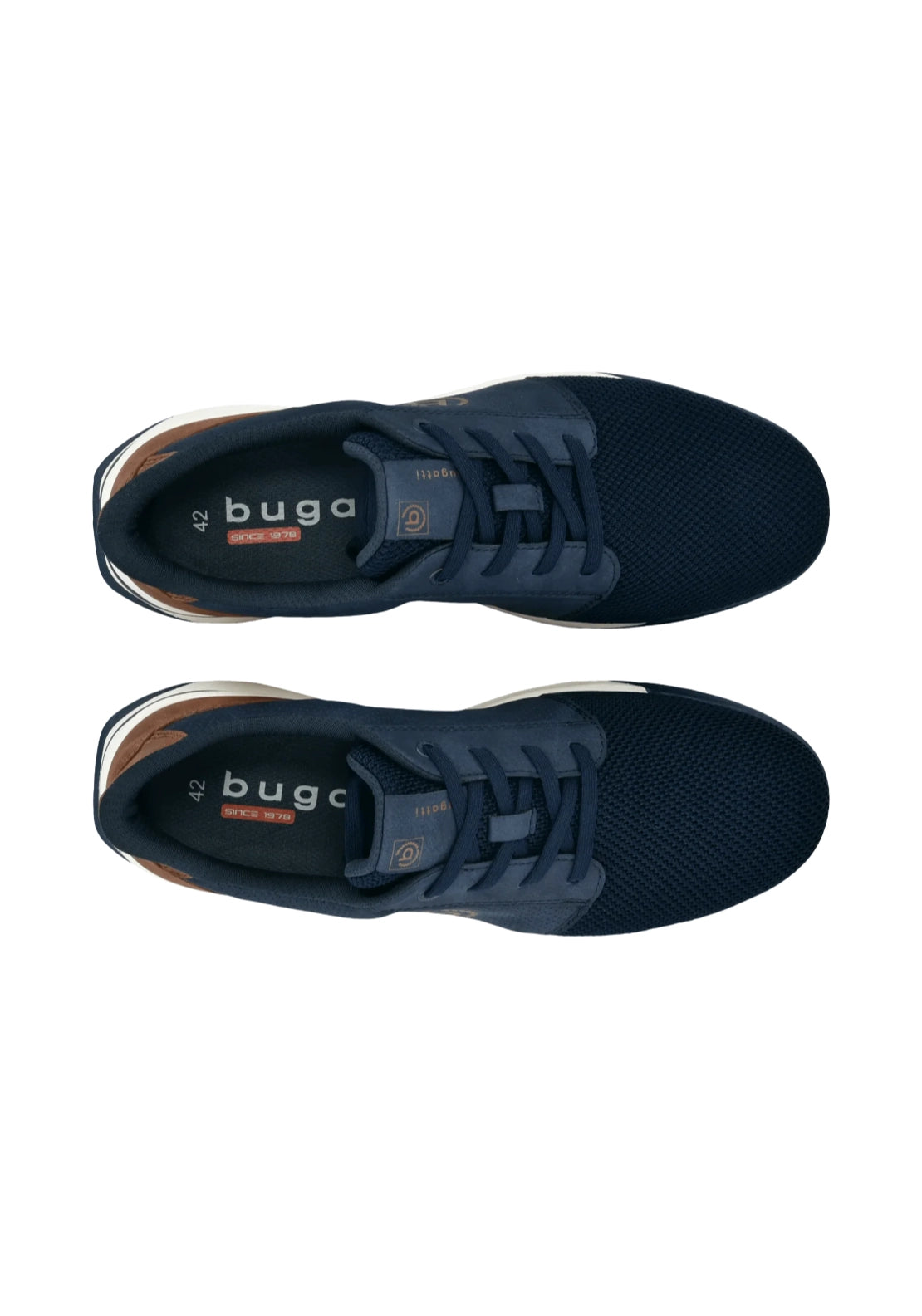 Bugatti Lightweight Sneaker - Blue 5 Shaws Department Stores