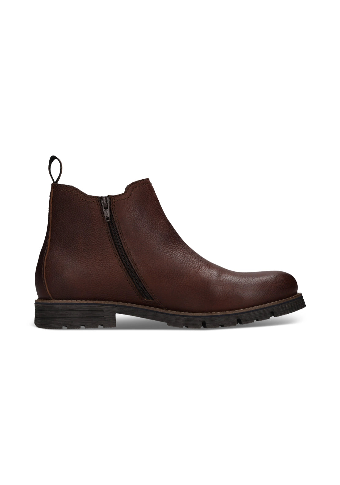 Jobar Leather Chelsea - Dark Brown