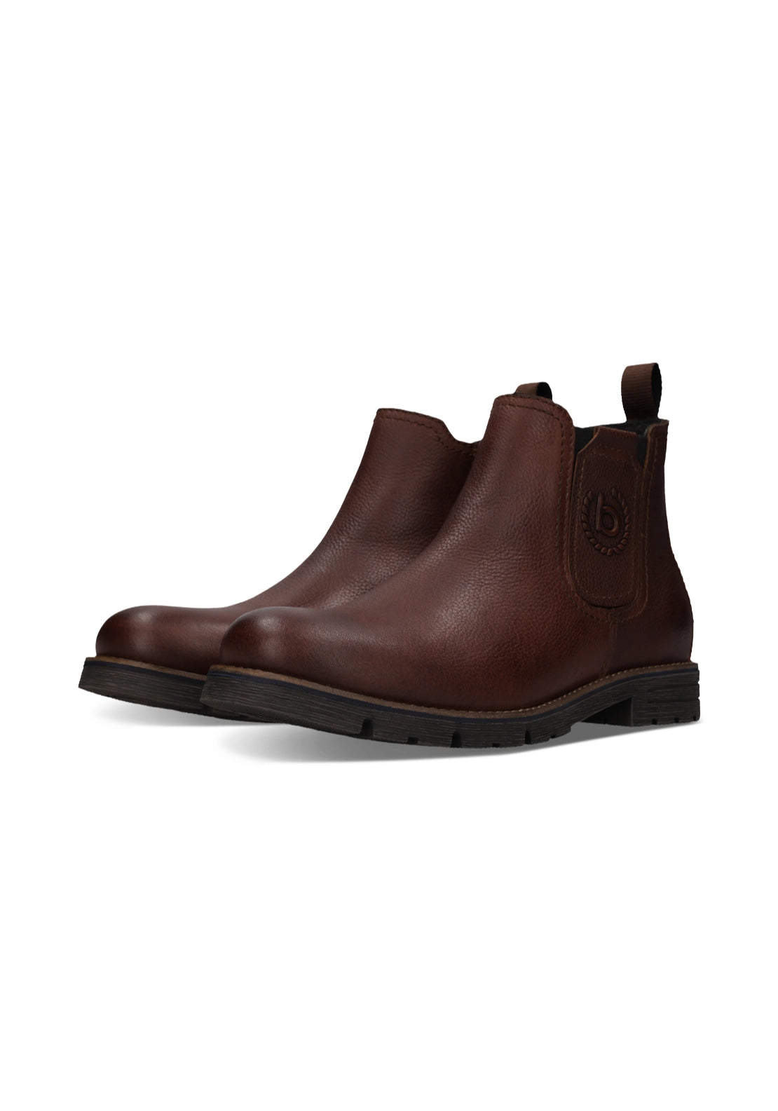 Jobar Leather Chelsea - Dark Brown
