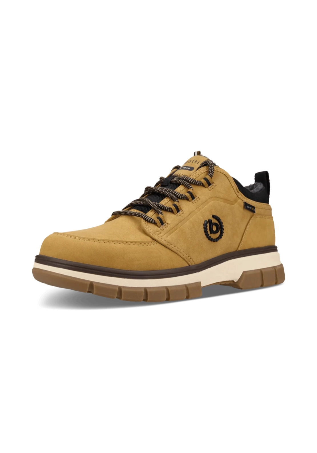 Bernia Tex Lace Up Boots - Yellow/black