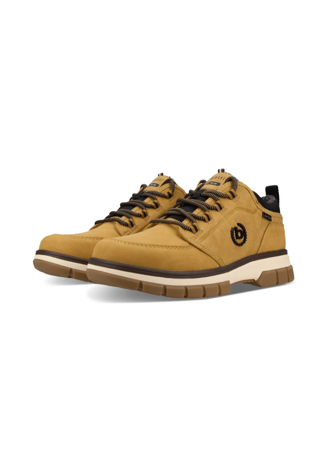 Bernia Tex Lace Up Boots - Yellow/black