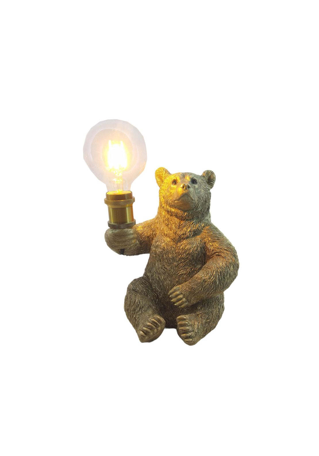 Bear Lamp - Brown