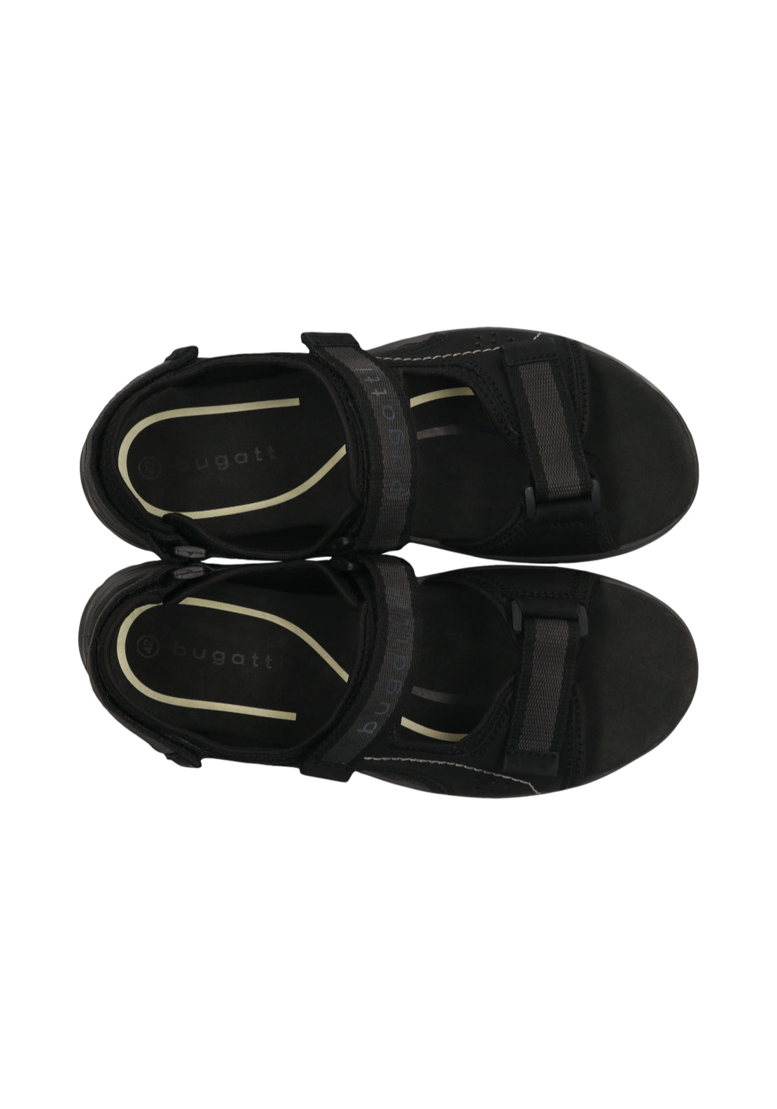 Bugatti Walking Sandals - Black 6 Shaws Department Stores