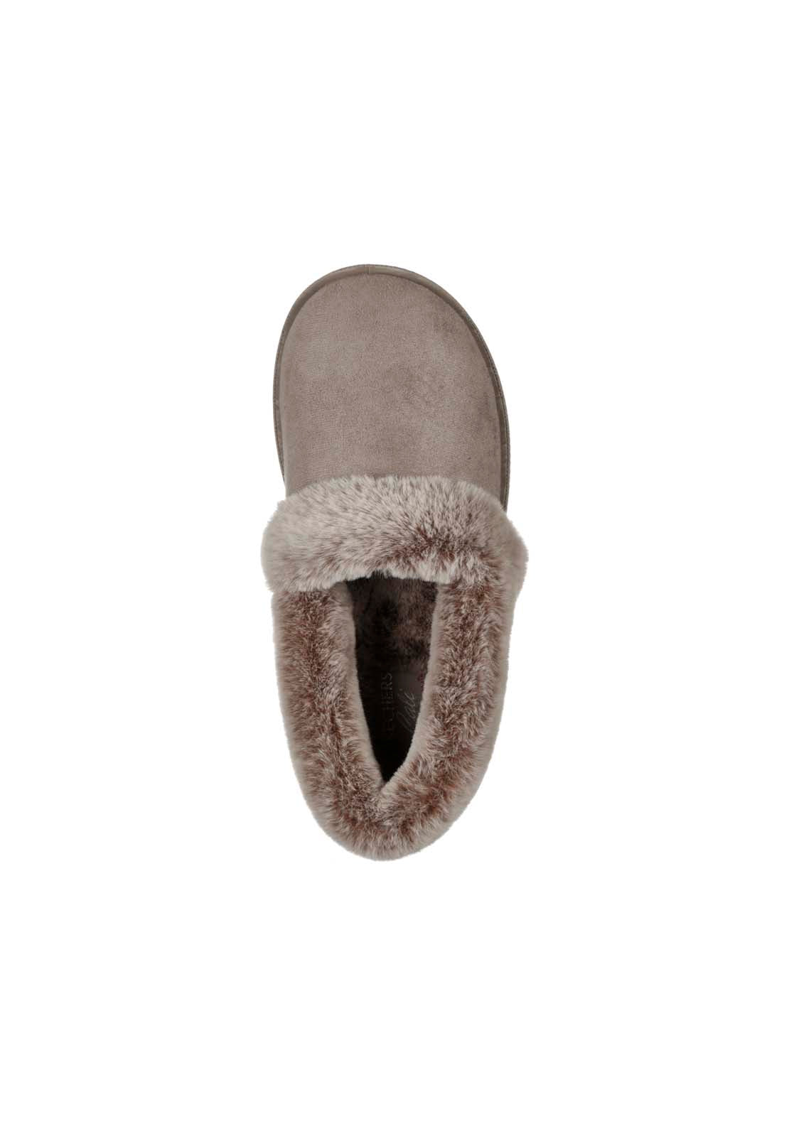 Skechers Cosy Campfire Slipper - Taupe 2 Shaws Department Stores