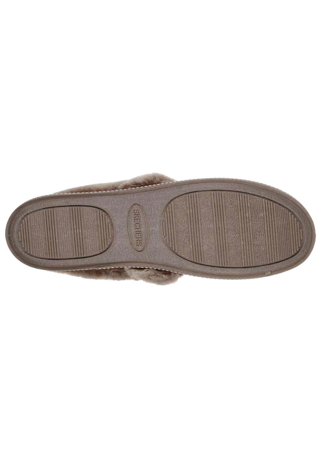 Skechers Cosy Campfire Slipper - Taupe 4 Shaws Department Stores