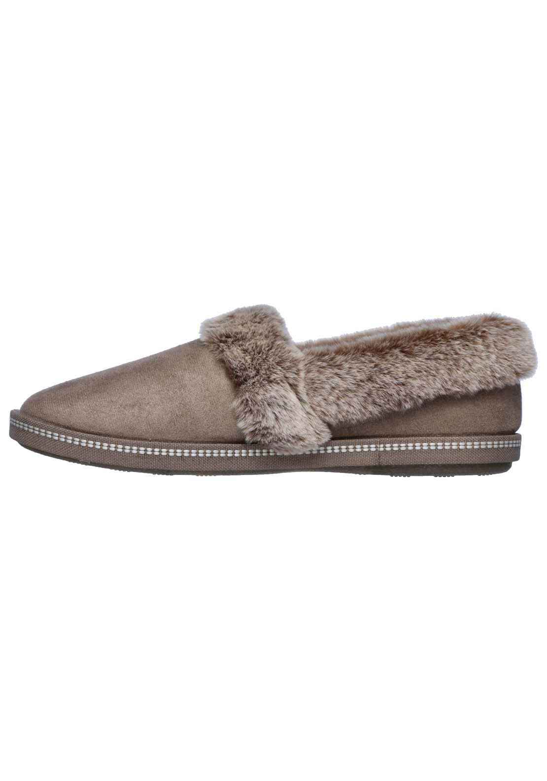 Skechers Cosy Campfire Slipper - Taupe 3 Shaws Department Stores