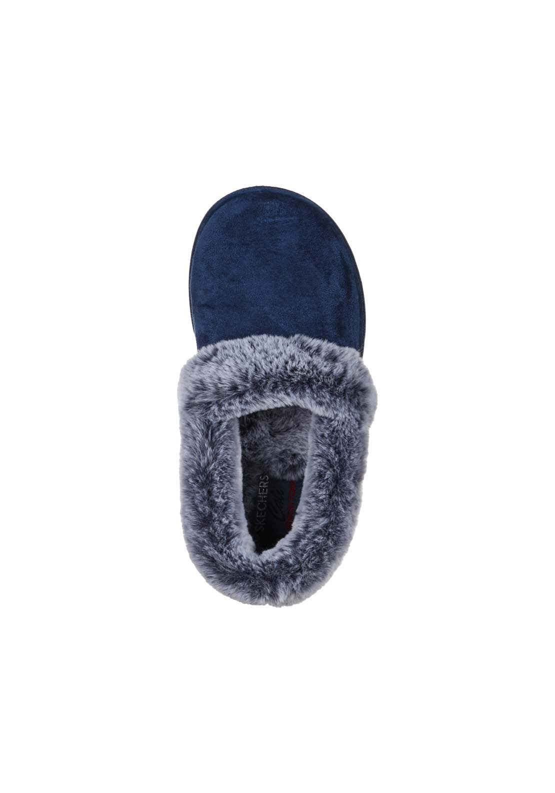 Skechers Cosy Campfire Slipper - Navy 2 Shaws Department Stores