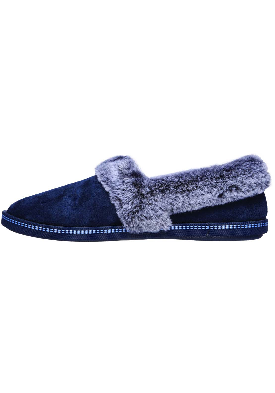 Skechers Cosy Campfire Slipper - Navy 3 Shaws Department Stores
