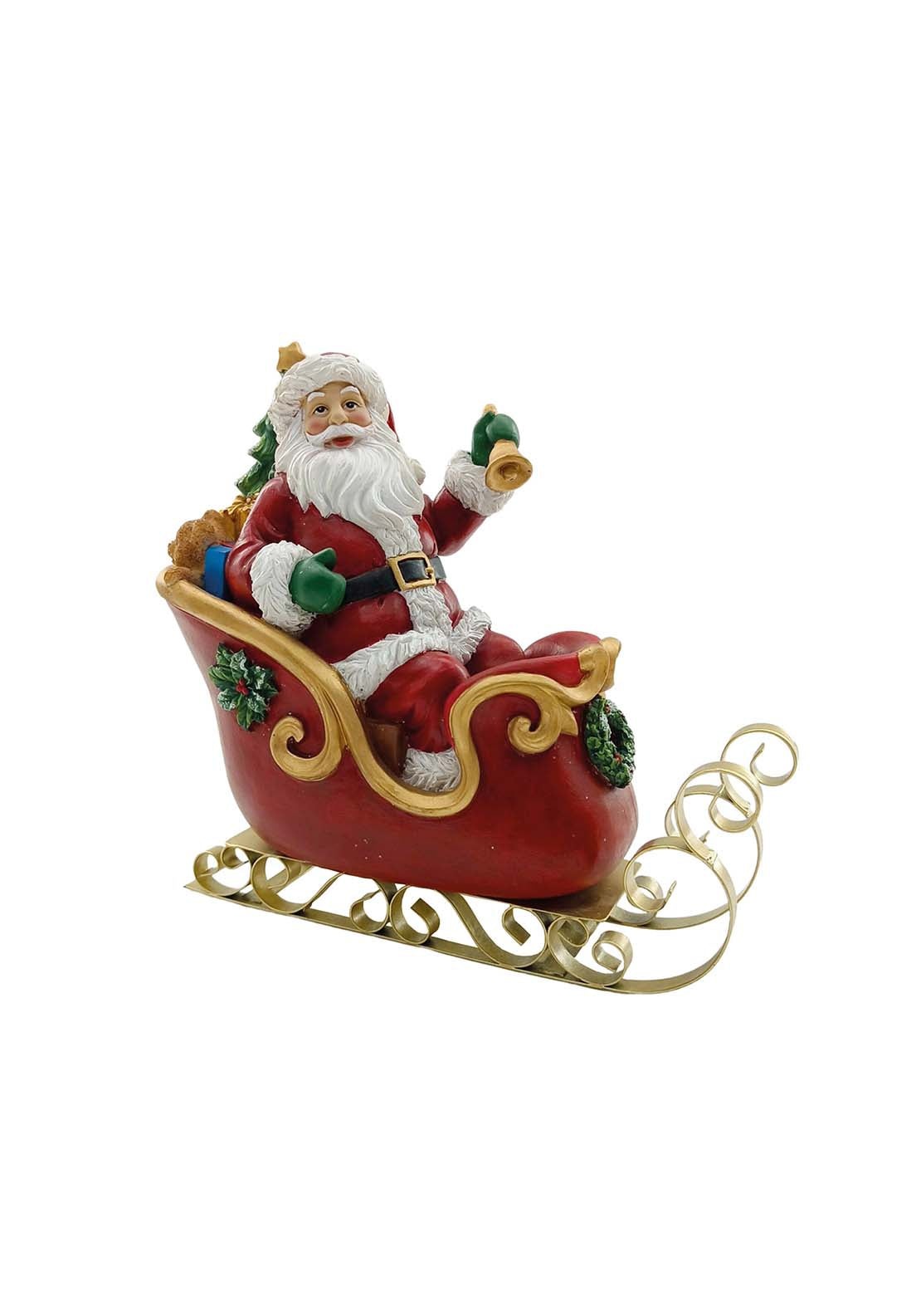 The Home Christmas Santa With Sleigh 1 Shaws Department Stores