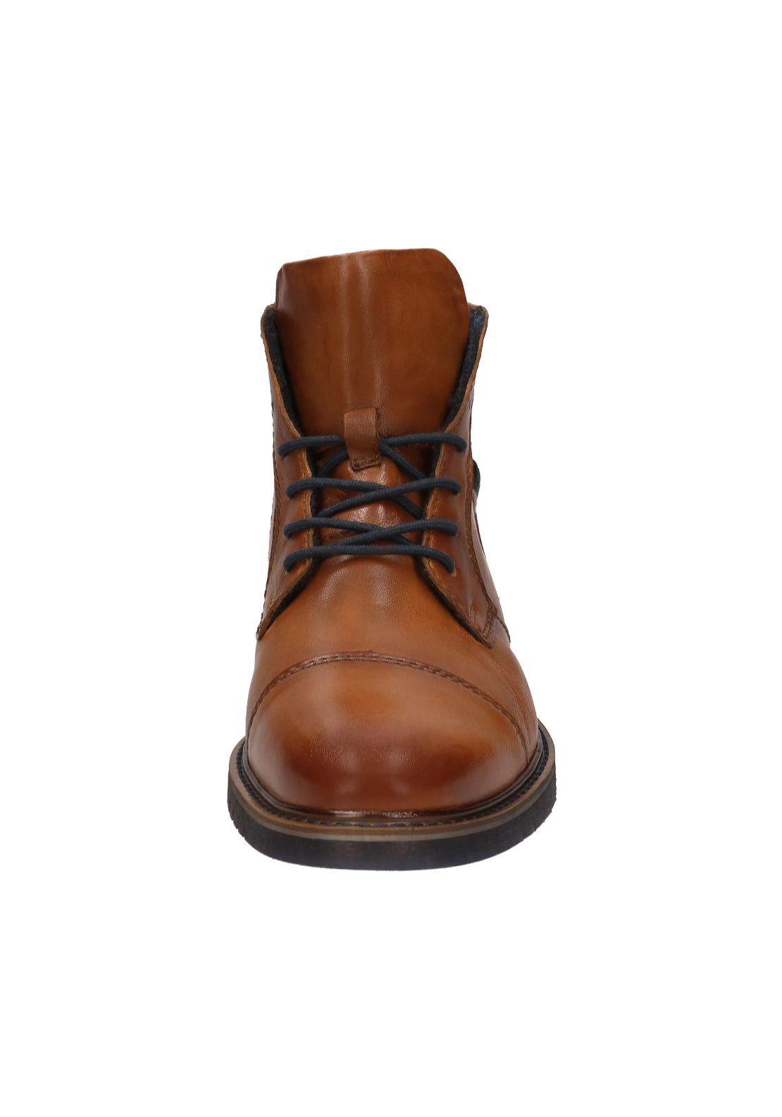 Caj Leather Lace Up Boots - Brown