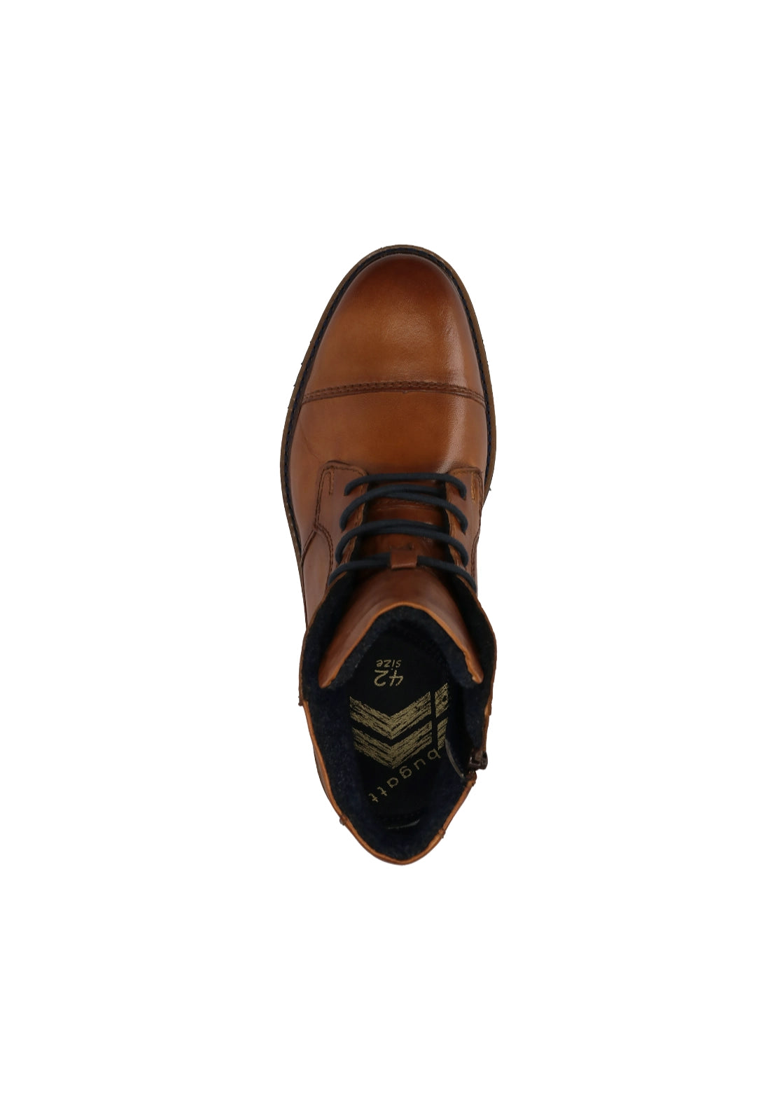 Caj Leather Lace Up Boots - Brown