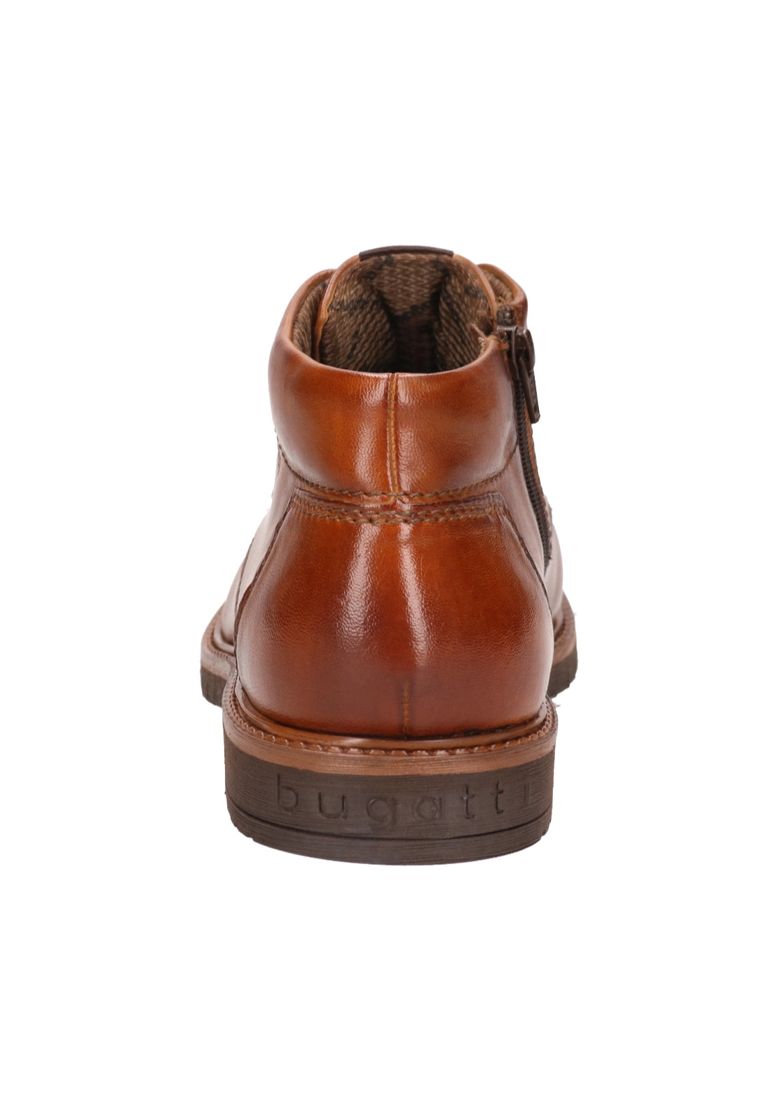 Bugatti Ankle High Lace Up Boot - Brown 4 Shaws Department Stores