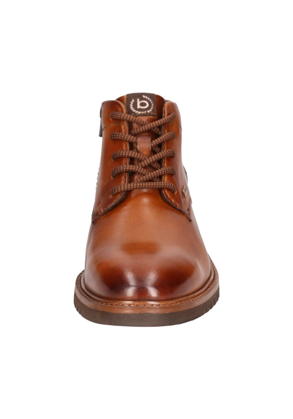 Bugatti Ankle High Lace Up Boot - Brown 3 Shaws Department Stores