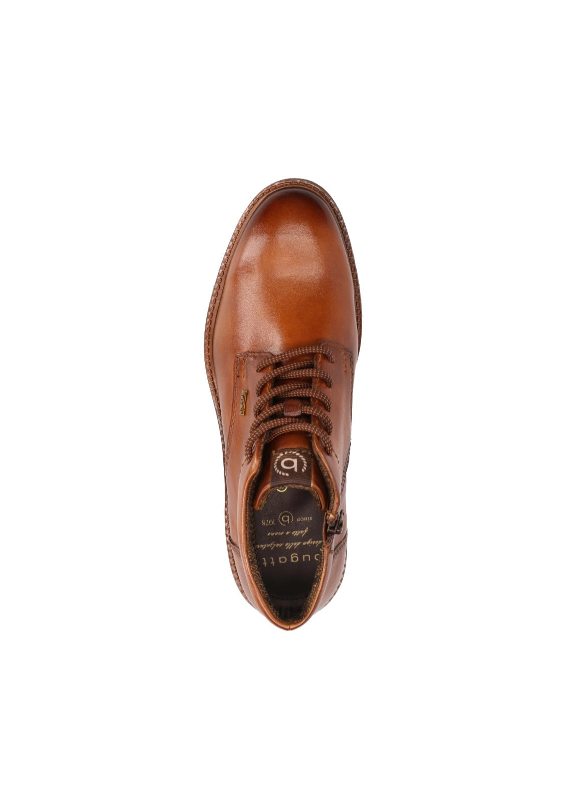 Bugatti Ankle High Lace Up Boot - Brown 6 Shaws Department Stores