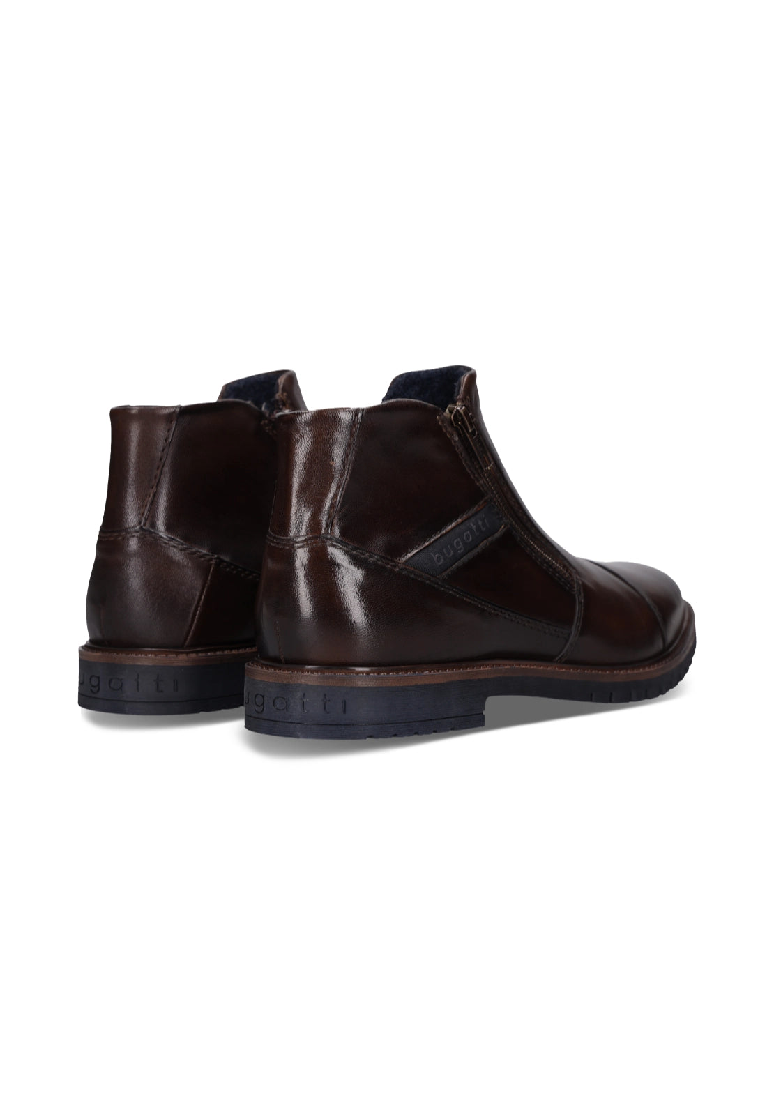 Caj Leather Boots - Dark Brown