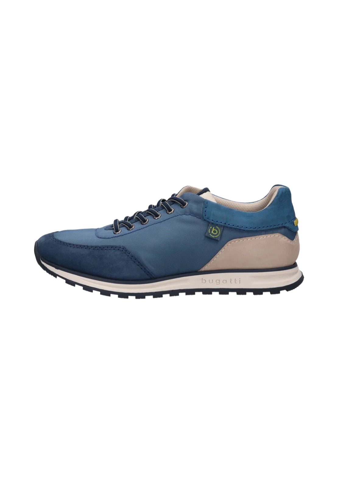 Cirino Leather Sneaker - Blue / Dark Blue