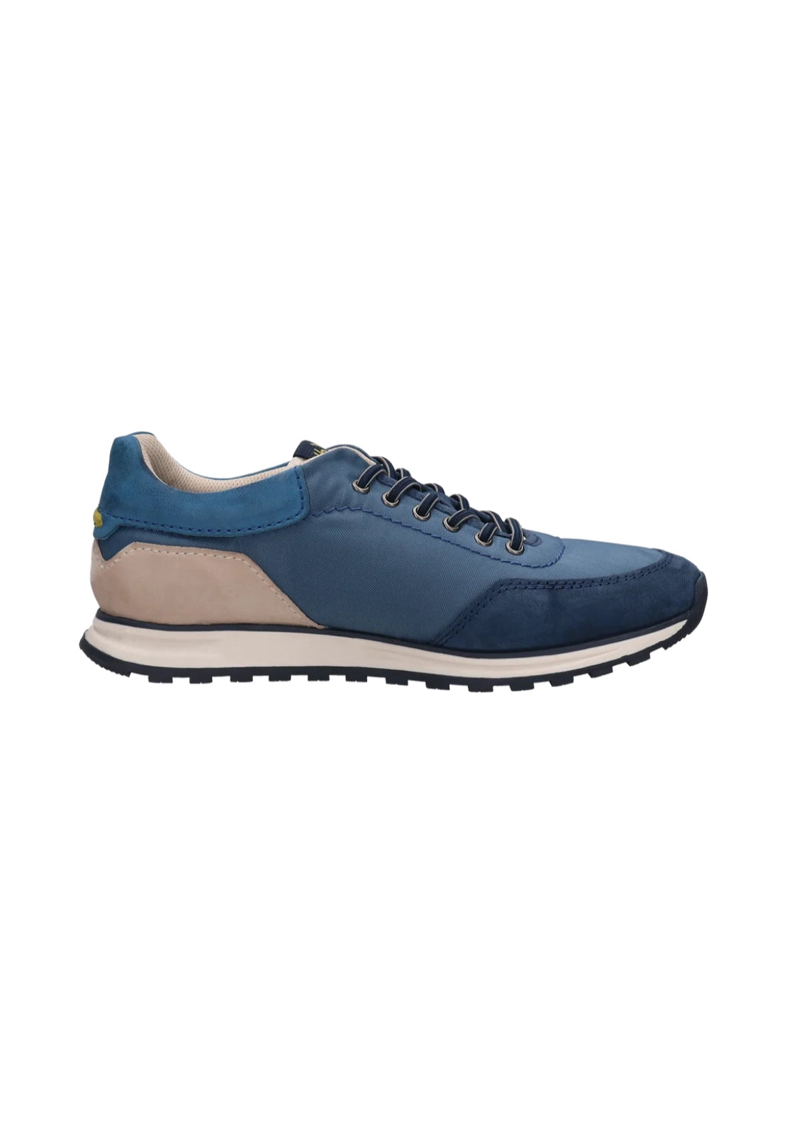 Cirino Leather Sneaker - Blue / Dark Blue
