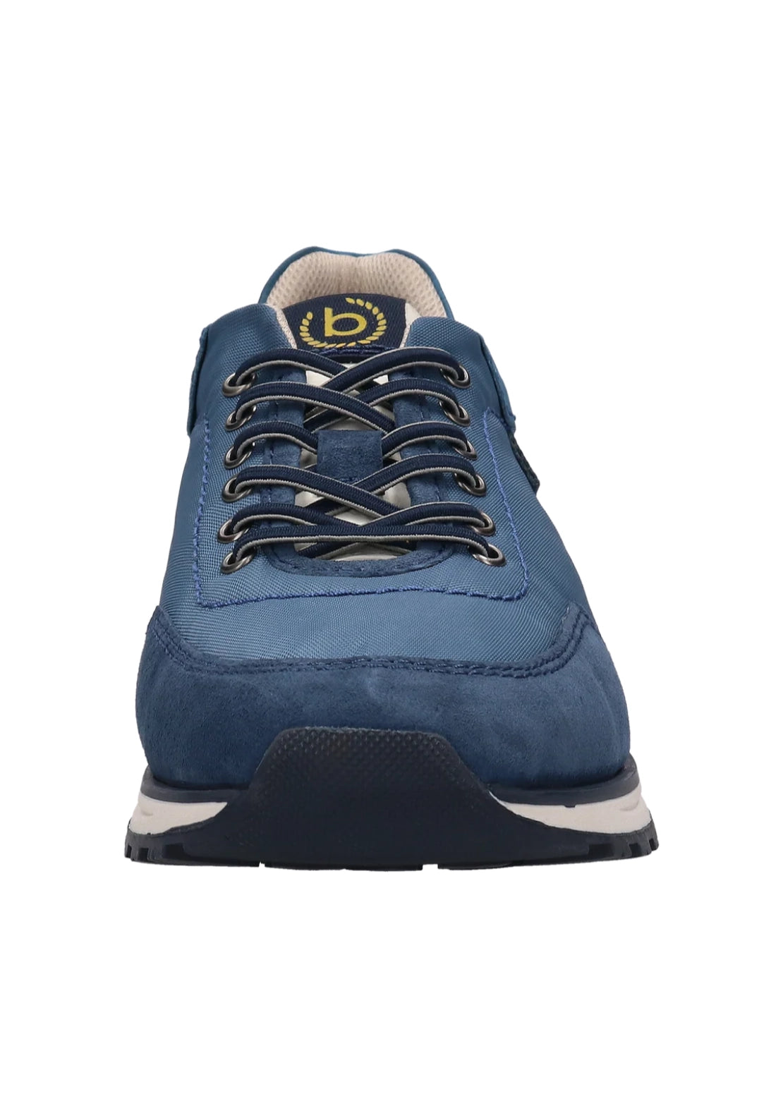 Cirino Leather Sneaker - Blue / Dark Blue