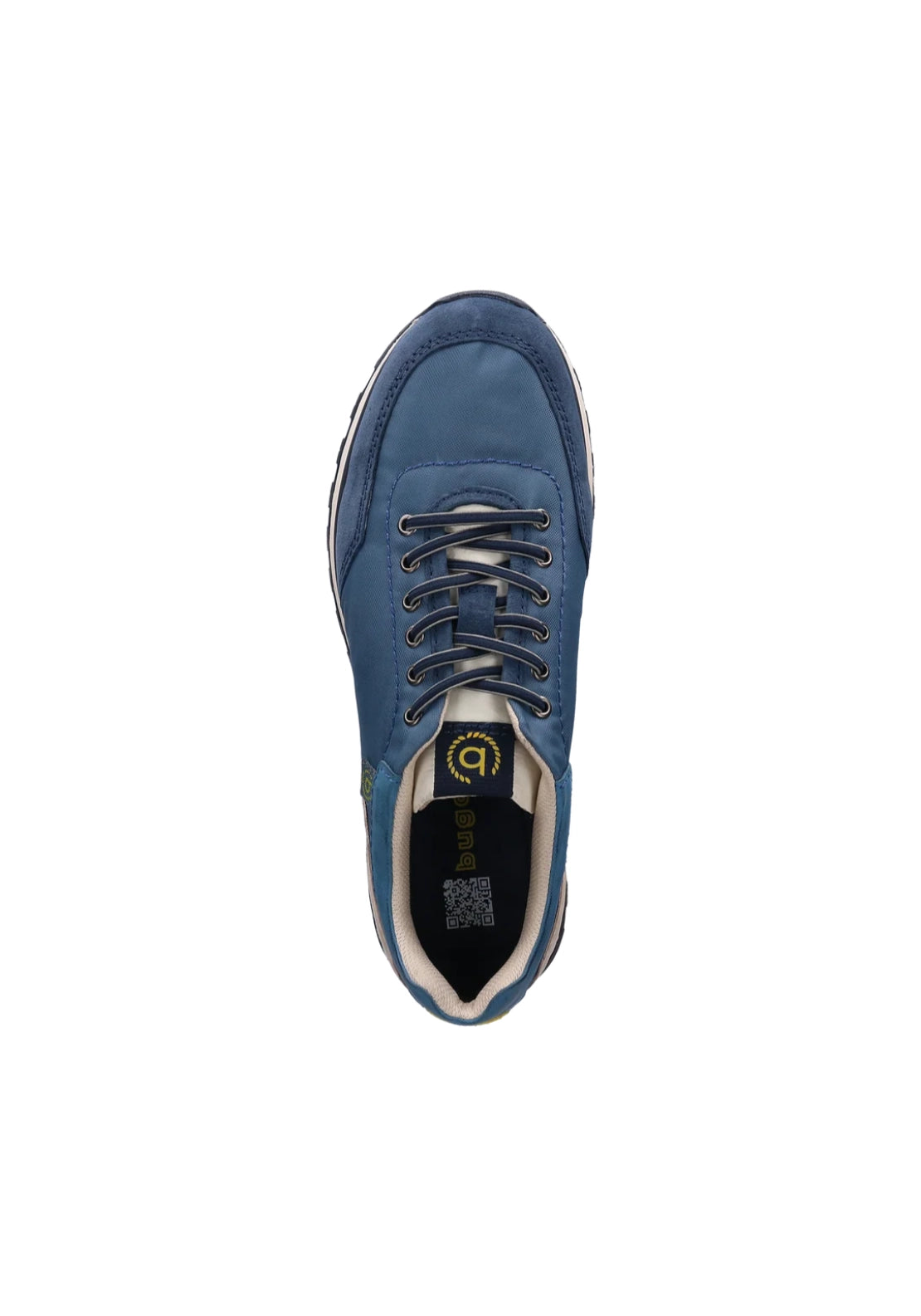 Cirino Leather Sneaker - Blue / Dark Blue