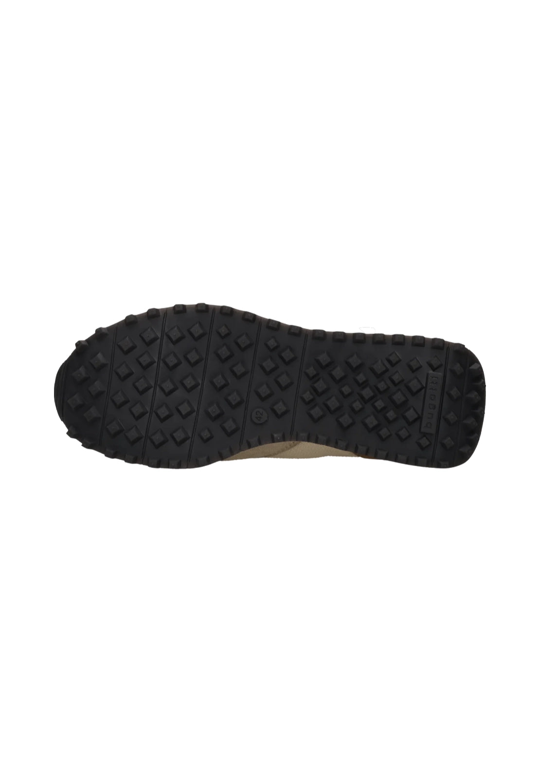 Bugatti Stylishly Leather Sneaker - Beige 7 Shaws Department Stores