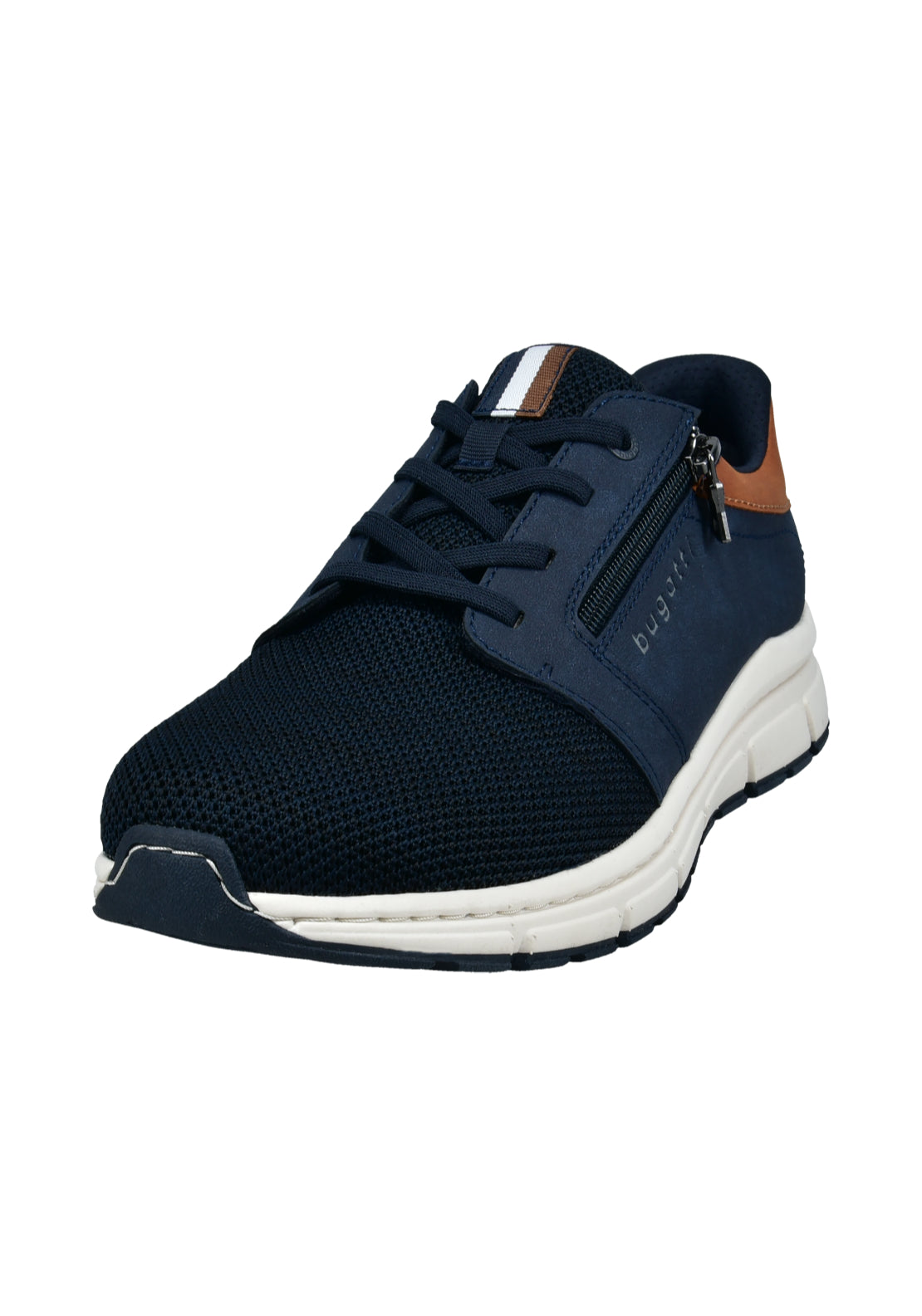 Bugatti Lace Up Shoe - Blue 3 Shaws Department Stores