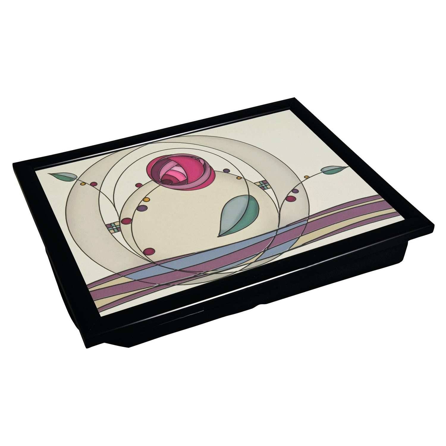 Denby Laptop Tray - Tiffany Rose - 44x33x6cm 1 Shaws Department Stores