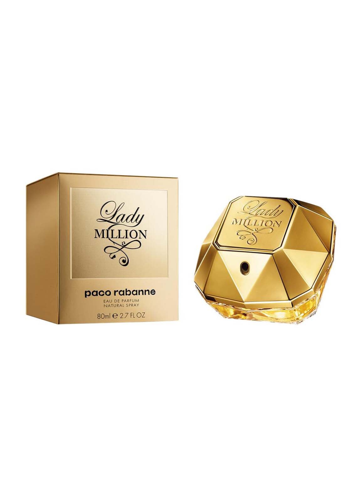 Paco Rabanne Lady Million Eau De Parfum 80ml 1 Shaws Department Stores
