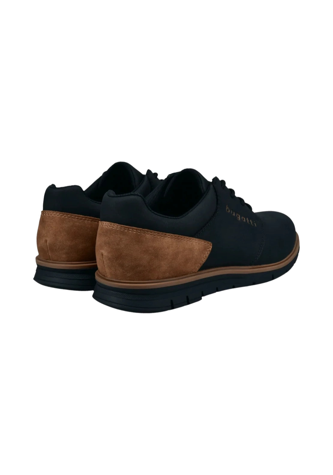 Sandman Lace Shoe - Black/cognac