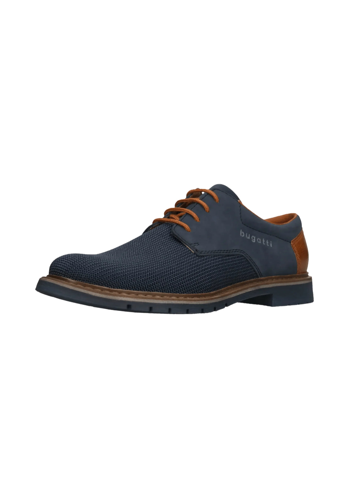 Bugatti Lace Up Shoe - Dark Blue 3 Shaws Department Stores