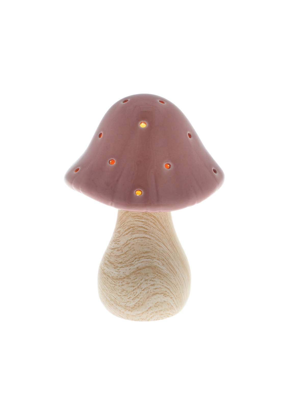 The Home Collection Mushroom Glow Lamp Medium Pink - Pink 1 Shaws Department Stores