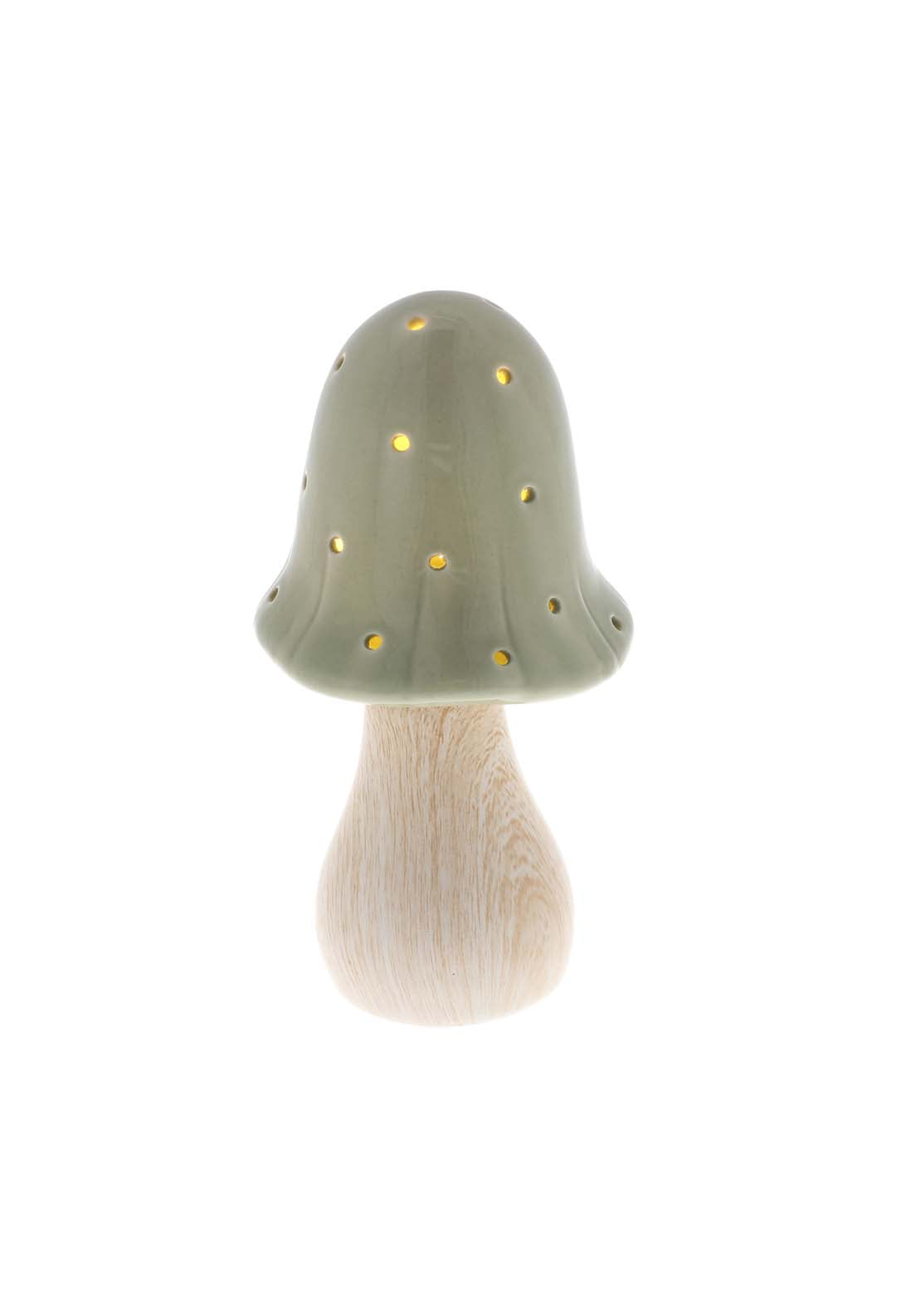 The Home Collection Mushroom Glow Lamp Medium Sage 1 Shaws Department Stores