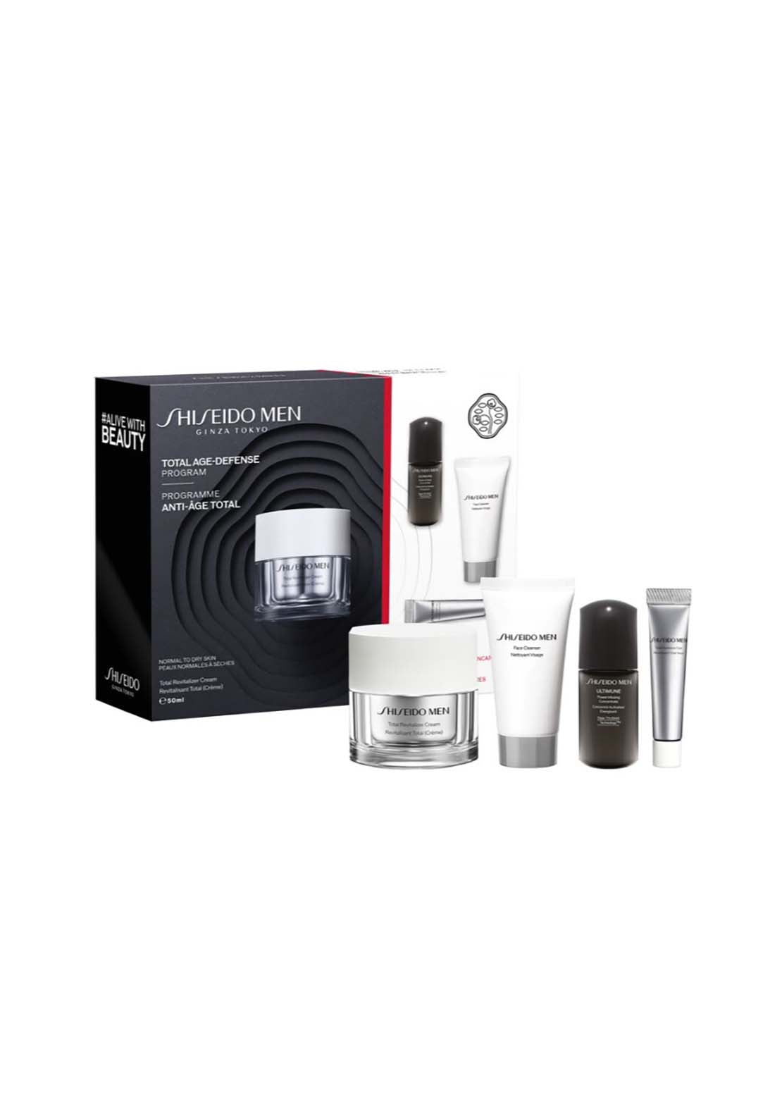 Shiseido Men Total Age - Defense Program 1 Shaws Department Stores