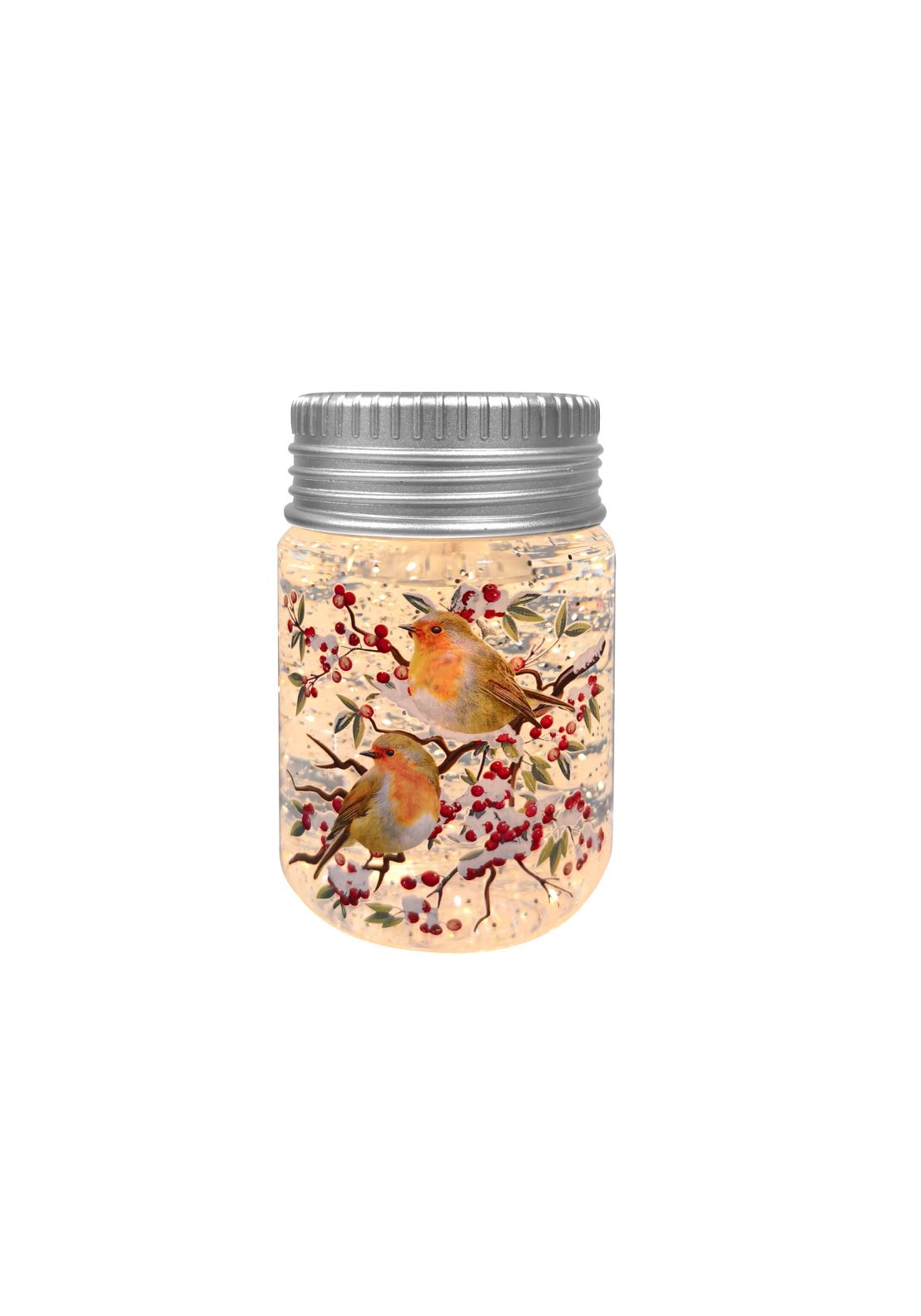 LED Robin Jar Water Spinner - Multi