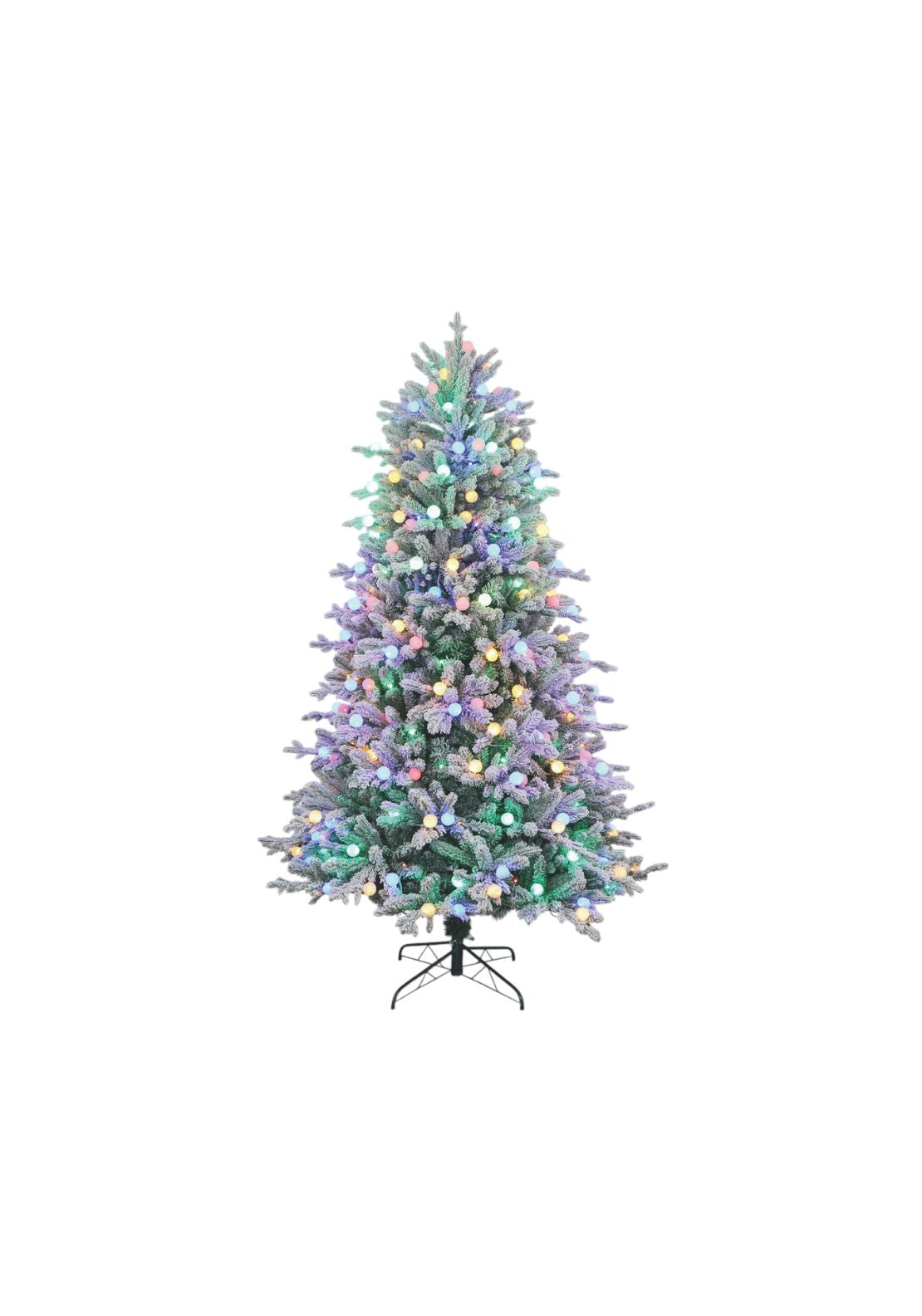 Pre Lit Multi Lights Tree - Multi