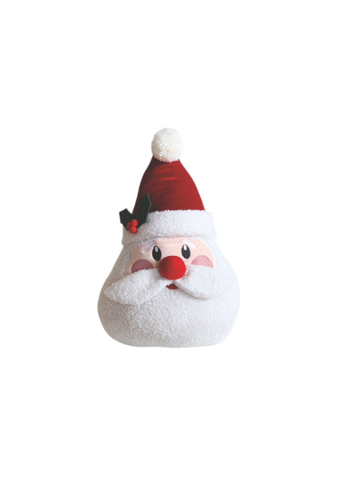 Santa Shaped Cushion - Multi