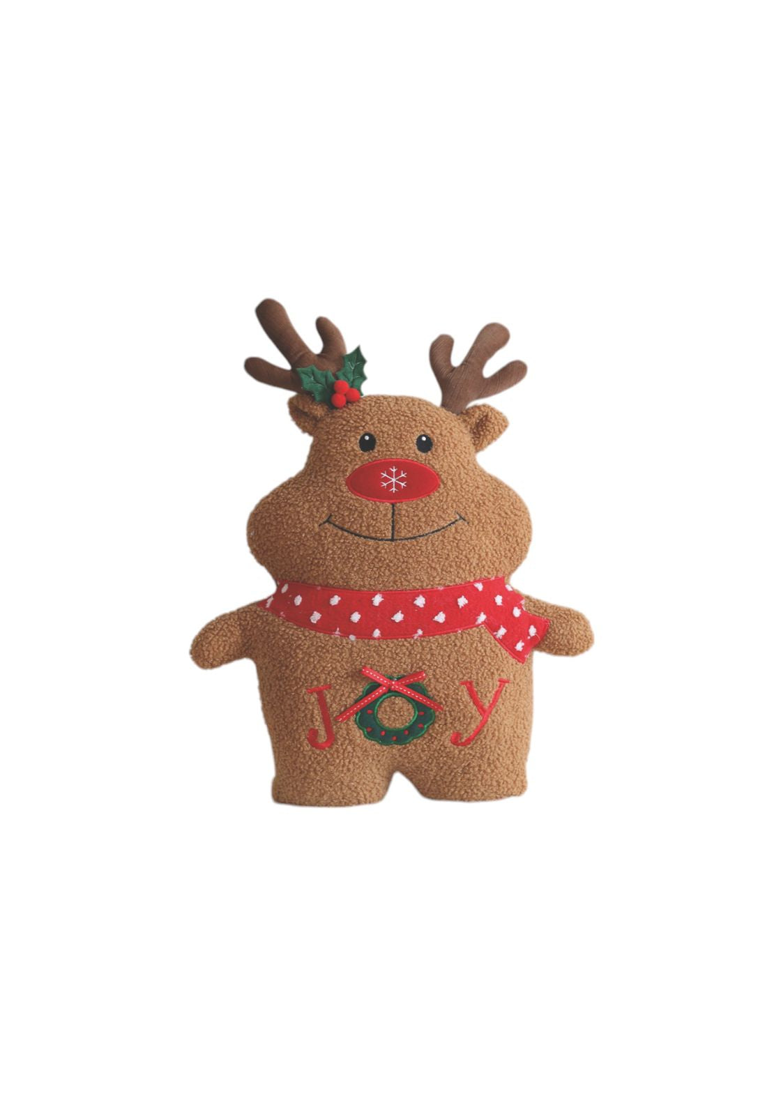 Reindeer Shaped Cushion - Multi