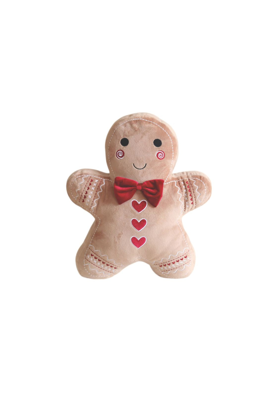 Gingerbread Shaped Cusion - Multi